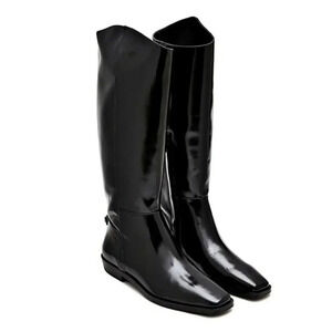 Sam Edelman Women's Cesar Square Toe Wide Calf Tall Boots Size 8 M (MSRP $200)